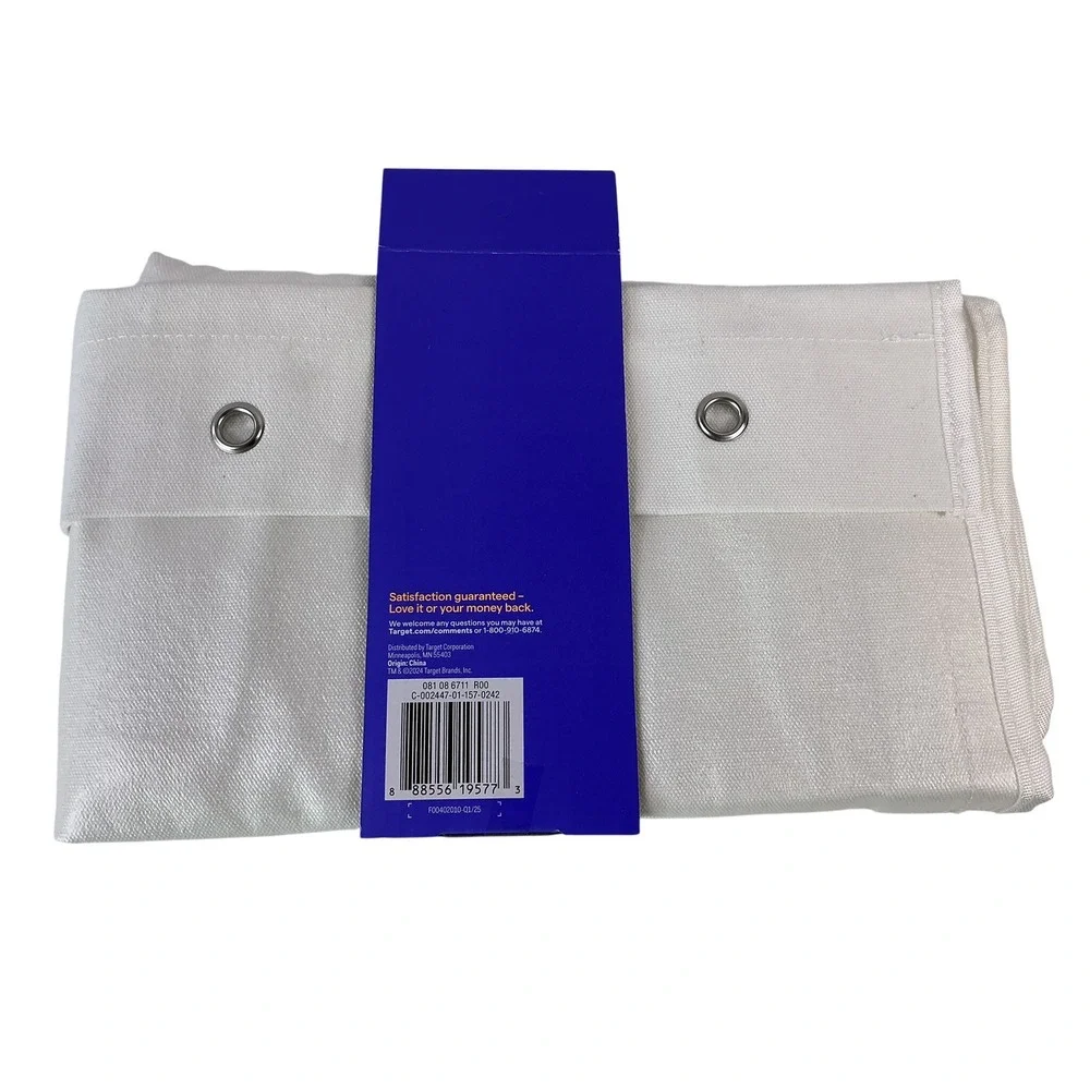 up & up White Fabric Wall Storage Organizer‎ 20 Pockets 38x24 with 4 Metal Hooks